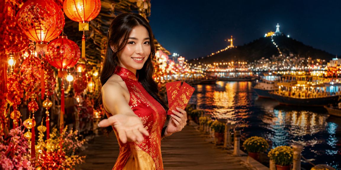 Khung cảnh sôi động người chơi jackpot tại chợ đêm Vũng Tàu